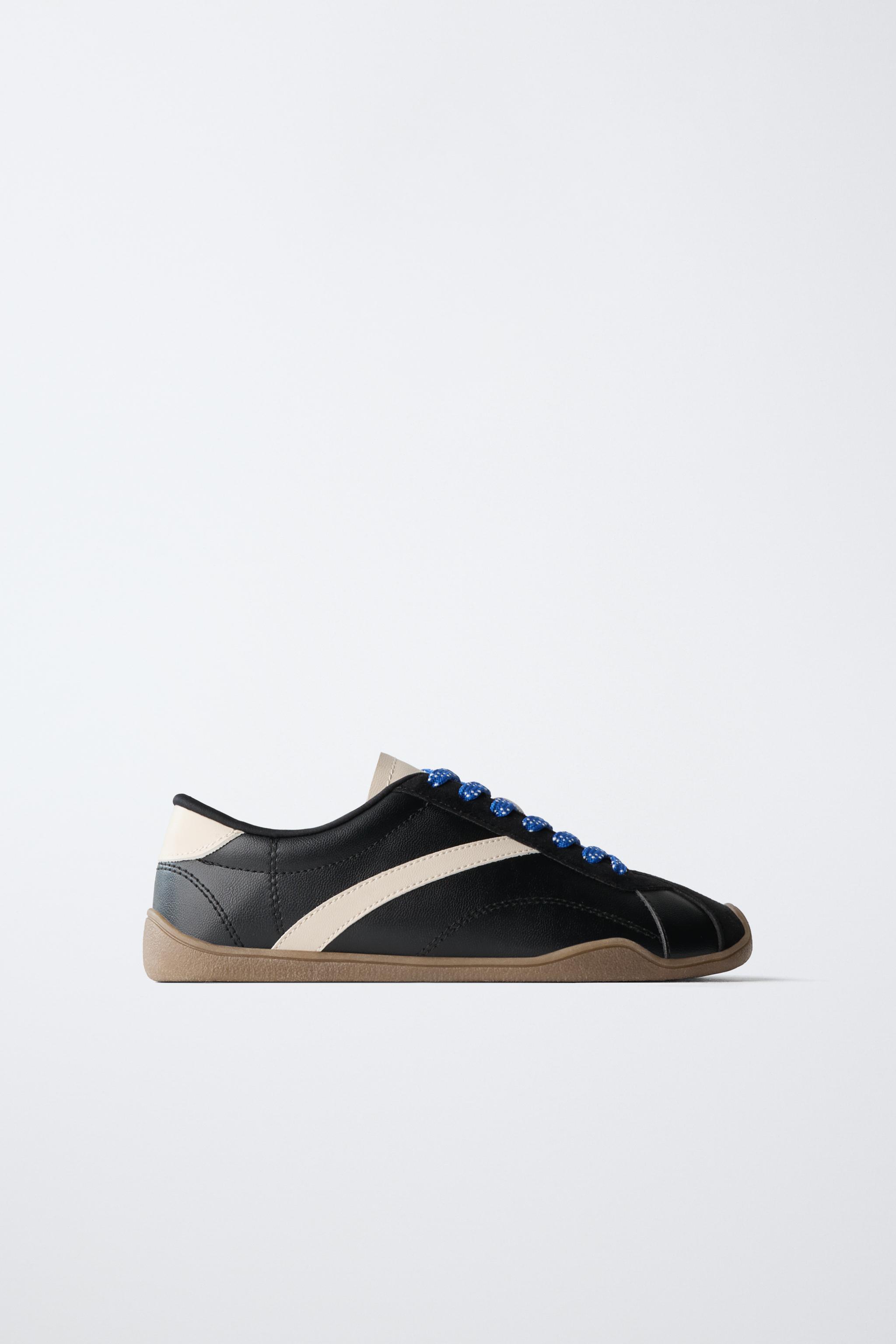 RETRO CONTRAST SNEAKERS